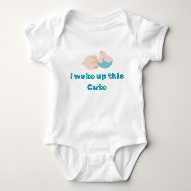 Body Para Bebê Conjunto de Bebê Fofo (Frente)