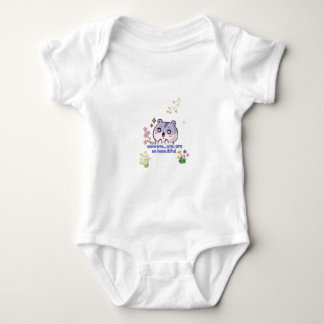 Body Para Bebê Conjunto de Bebê Hamster Estético Fofo