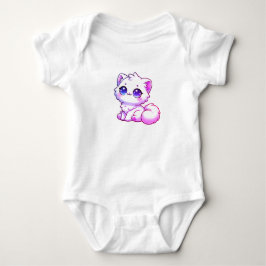 Body Para Bebê Conjunto de Bebê Kawaii Fofinho de Gatinho