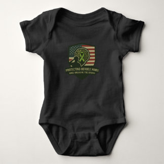 Body Para Bebê Conjunto de Bebê Operação Mind Shield