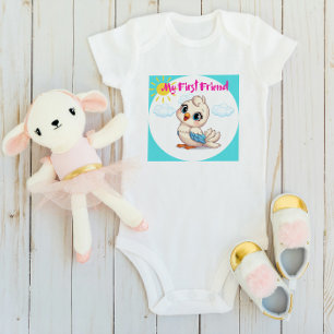 Body Para Bebê Conjunto de Bebê Pássaro Mágico – Bodysuit Infanti
