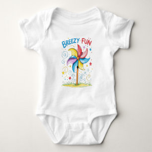 Body Para Bebê Conjunto de Bebê Rodinha Divertida