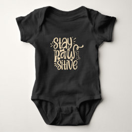 Body Para Bebê Conjunto de Bebê Stay Pawsitive – Tema de Cachorri