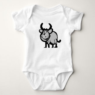 Body Para Bebê Conjunto de Bebê Touro de Desenho Animado Fofo – A