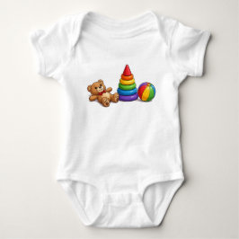 Body Para Bebê Conjunto de Brinquedos Clássicos para Bebê