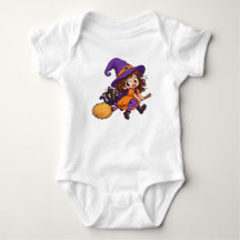 Conjunto de Halloween Fofo e Colorido para Bebê
