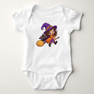 Body Para Bebê Conjunto de Halloween Fofo e Colorido para Bebê