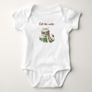 Body Para Bebê Conjunto de Macaron 'Lindo como Biscoito' Adoravel