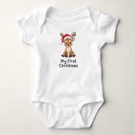 Body Para Bebê Conjunto de Natal para o primeiro Natal do bebê