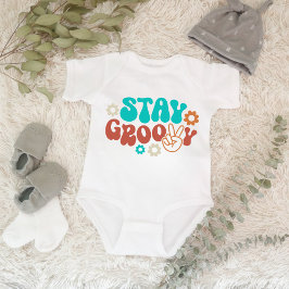 Body Para Bebê Continue Groovy Baby Romper