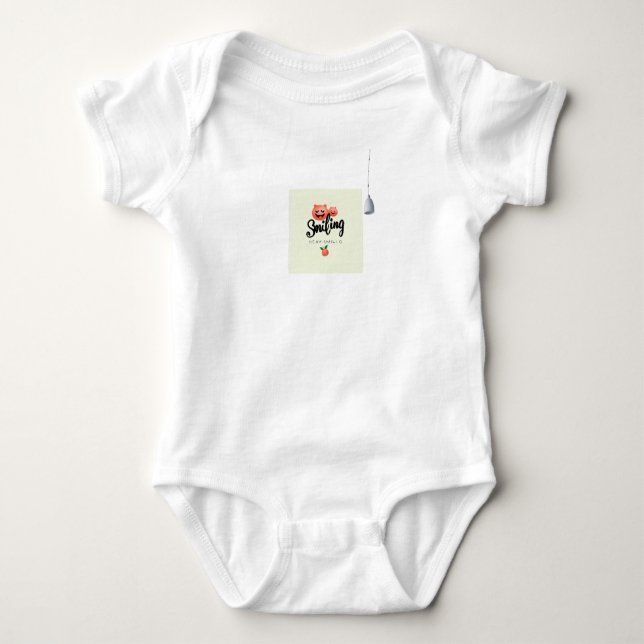 Body Para Bebê "Continue sorrindo Tee" (Frente)