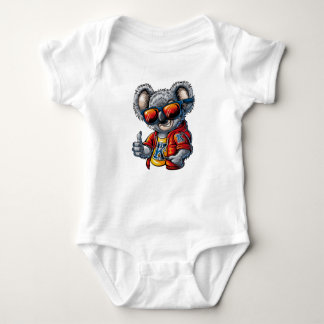 Body Para Bebê "Cool Koala King Kids T-Shirt – Fun & Trendy Desig