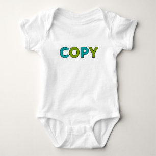 Body Para Bebê COPIAR - Copiar e Colar para Gêmeos