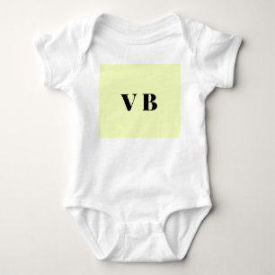 Body Para Bebê cor personalizada pastel simples mínima sólida per