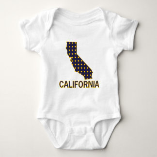 Body Para Bebê Corações de Califórnia