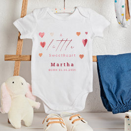 Body Para Bebê Corações Lindos Pequeno Coraçãozinho Recém-Nascida