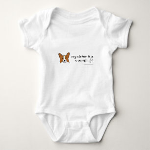 Body Para Bebê corgi - mais produz