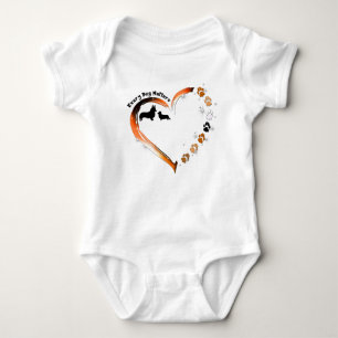 Body Para Bebê Corgi Todo Cachorro Importa Pinças De Cachorro