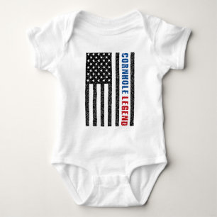Body Para Bebê Cornhole Legend USA