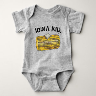 Body Para Bebê Corno Amarelo-Amarelo IOWA no Cob