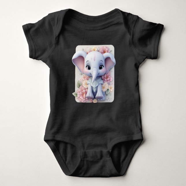 Body Para Bebê Coroa (Frente)