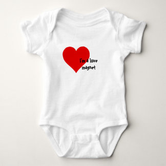Body Para Bebê Corpo 0-24m Eu sou um imã de amor