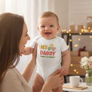 Body Para Bebê Corpo de Bebê Personalizado Meu Papai Acha Que Sou