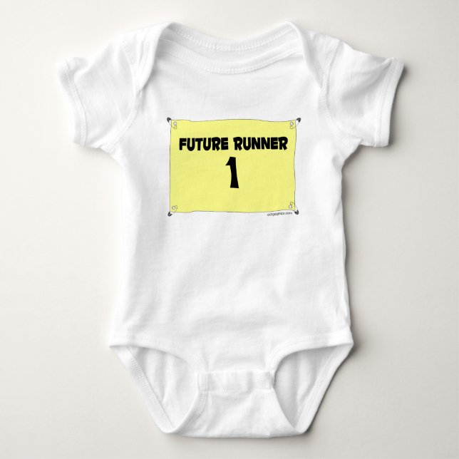 Body Para Bebê Corredor futuro s/s (Frente)