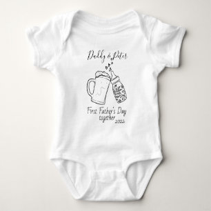 Body Para Bebê Correspondência de 1rua personalizada