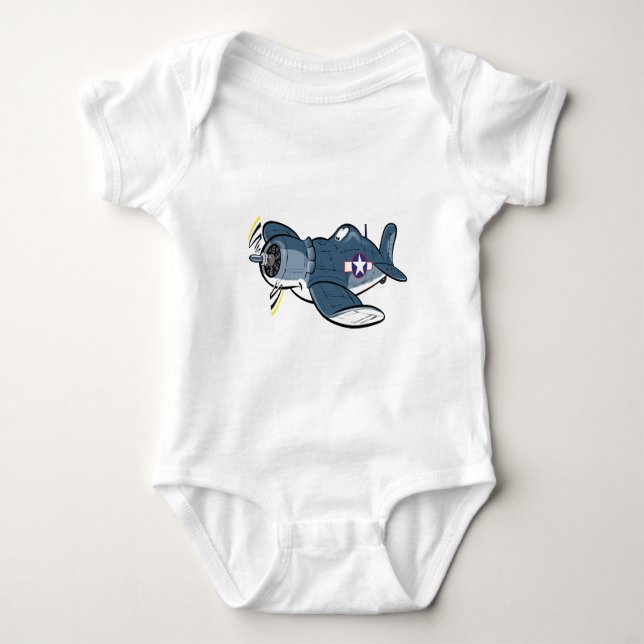 Body Para Bebê corsário de f4u (Frente)