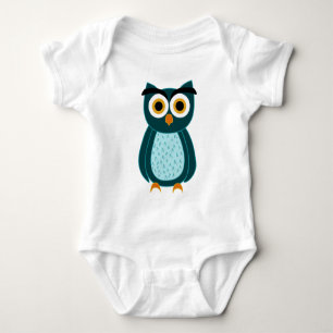Body Para Bebê coruja
