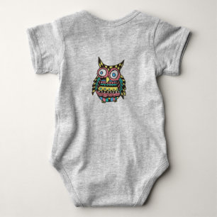 Body Para Bebê coruja