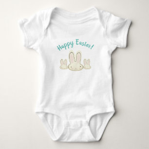 Body Para Bebê Costume de coelhos coelhinhos da Páscoa em felz p