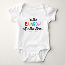 Body Para Bebê Cota do Rainbow Baby