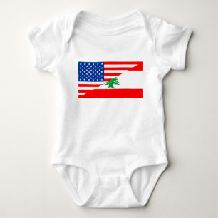 Body Para Bebê countr dos EUA da bandeira de Estados Unidos