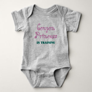 Body Para Bebê Coupon Princesa Em Formação Extreme