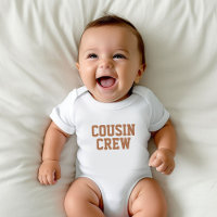Cousin Crew | Crianças Rust Bebê Roupa
