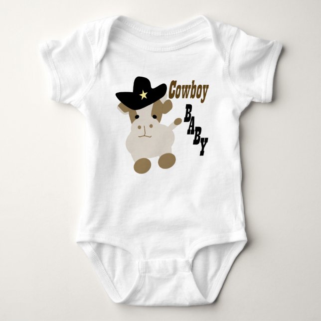 Body Para Bebê Cowboy Baby (Frente)