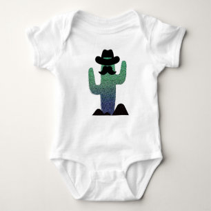 Body Para Bebê Cowboy Cactus