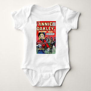 Body Para Bebê Cowgirl Annie Oakley