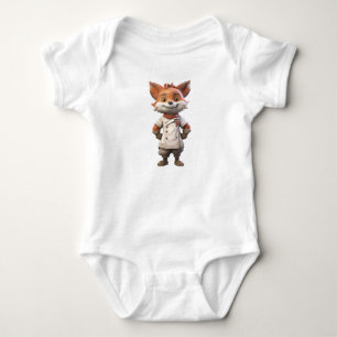 Body Para Bebê Cozinha-foxi