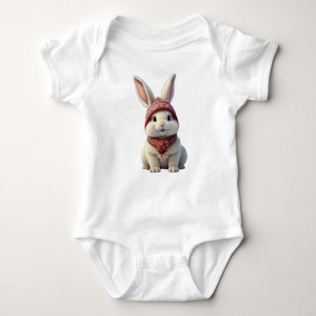 Body Para Bebê Cozy Baby Bunny (Frente)