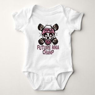 Body Para Bebê Crânio e Binky do Muttahida Majlis-E-Amal