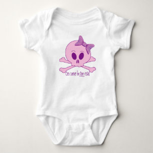 Body Para Bebê Crânio Gelado
