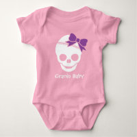 Cranio Kid Girl Skull com Arco roxo