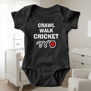 Body Para Bebê CRAWL WALK CRICKET vestuário desportivo para novo
