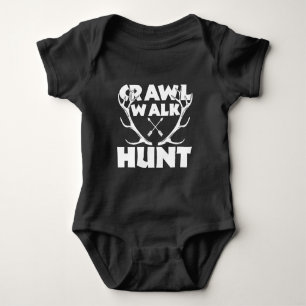 Body Para Bebê Crawl Walk Hunt