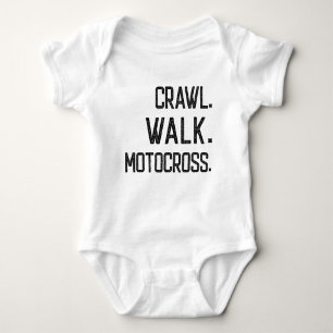 Body Para Bebê Crawl Walk Motocross