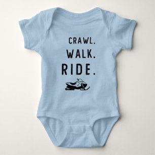 Body Para Bebê Crawl Walk Snowmobile A Caminhar Snowmobiling