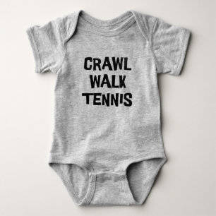 Body Para Bebê Crawl Walk Tênis Funny
